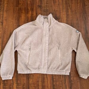 Vuori Cozy Sherpa Jacket Women's Full Zip Jacket | Graphite | Size M